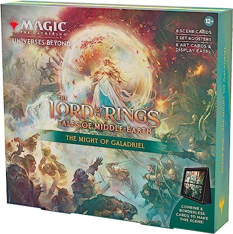 The Might of Galadriel - Tales of Middle Earth MTG Scene Box