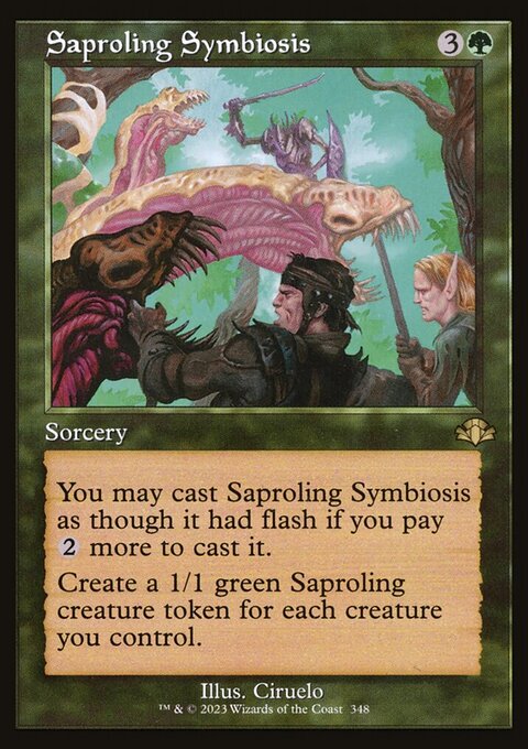 Saproling Symbiosis