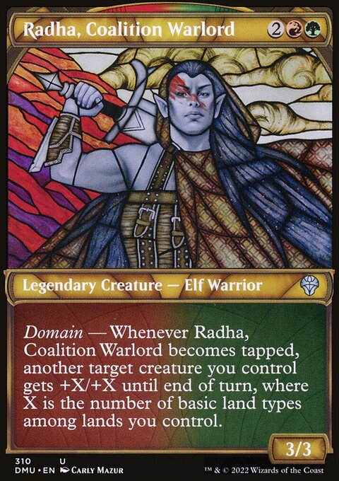 Radha, Coalition Warlord