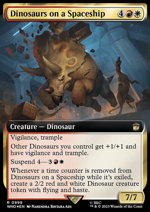 Dinosaurs on a Spaceship