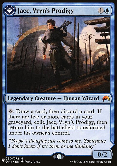Jace, Vryn's Prodigy // Jace, Telepath Unbound
