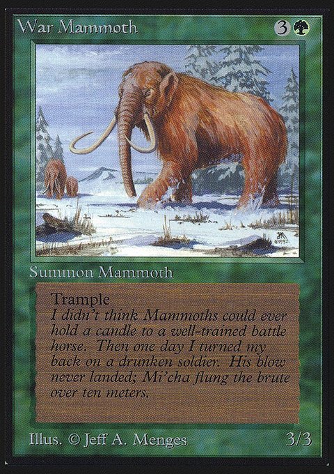 War Mammoth