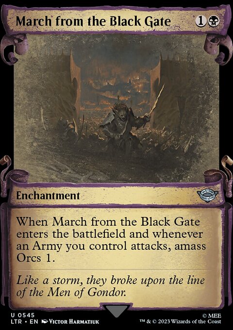 March from the Black Gate