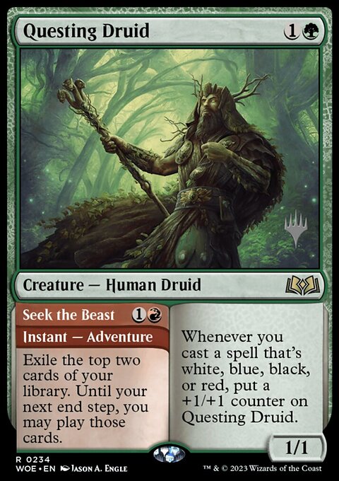 Questing Druid // Seek the Beast