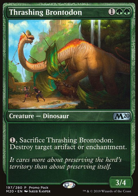 Thrashing Brontodon