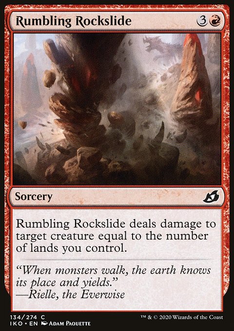 Rumbling Rockslide