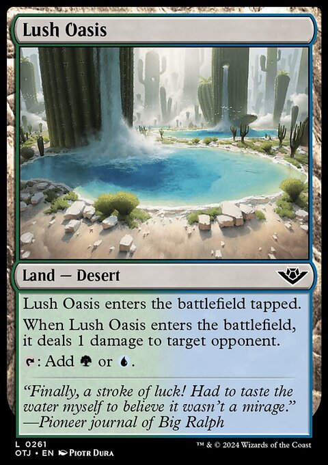 Lush Oasis