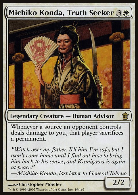 Michiko Konda, Truth Seeker
