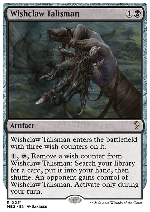 Wishclaw Talisman