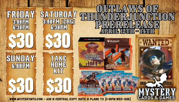 [Prerelease Kit] Outlaws of Thunder Junction Prerelease Reservation & Takehome Kits