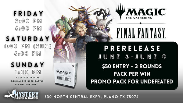 MTG X Final Fantasy Prerelease Fin