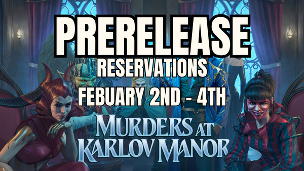 [Prerelease Kit] Murders at Karlov Manor Prerelease Reservation & Takehome Kits