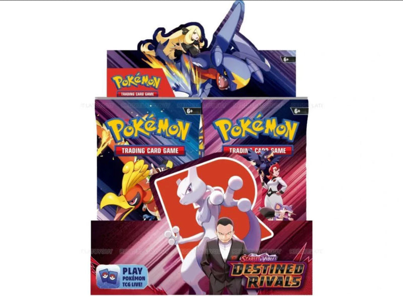 POKEMON TCG: SCARLET AND VIOLET DESTINED RIVALS (SV10) BOOSTER DISPLAY POKEMON TCG: SCARLET AND VIOLET DESTINED RIVALS (SV10) BOOSTER DISPLAY
