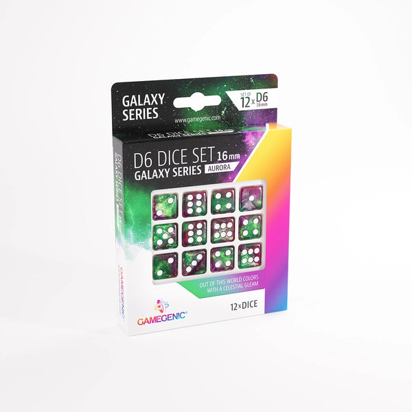 Gamegenic Galaxy Series D6 Dice Set