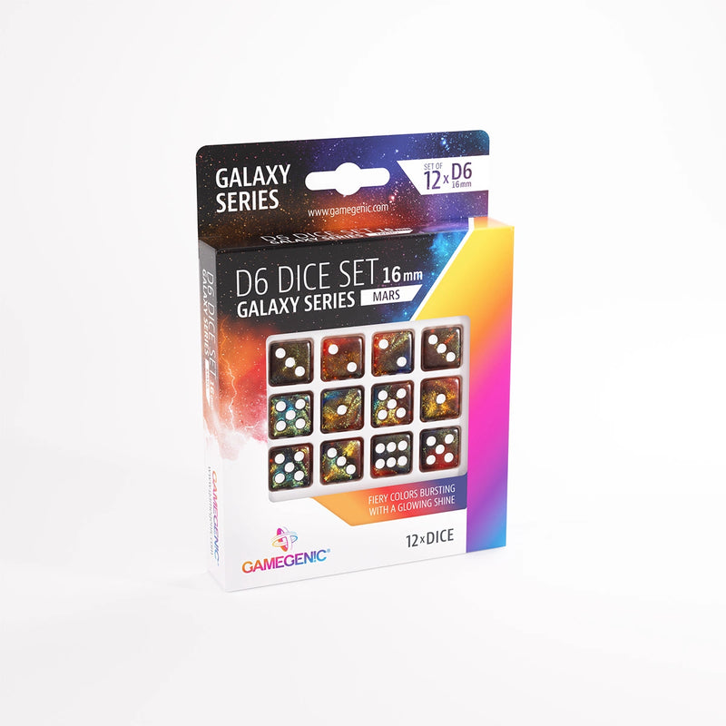 Gamegenic Galaxy Series D6 Dice Set