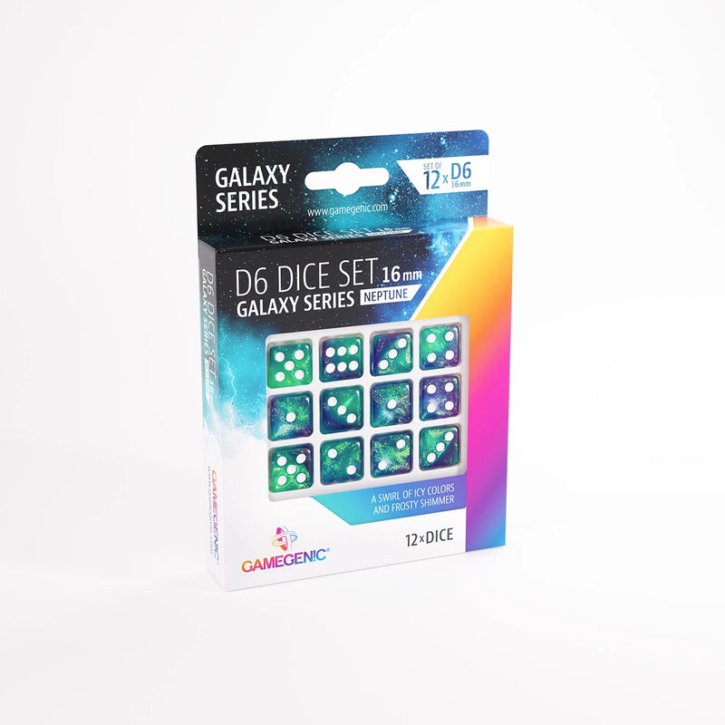 Gamegenic Galaxy Series D6 Dice Set
