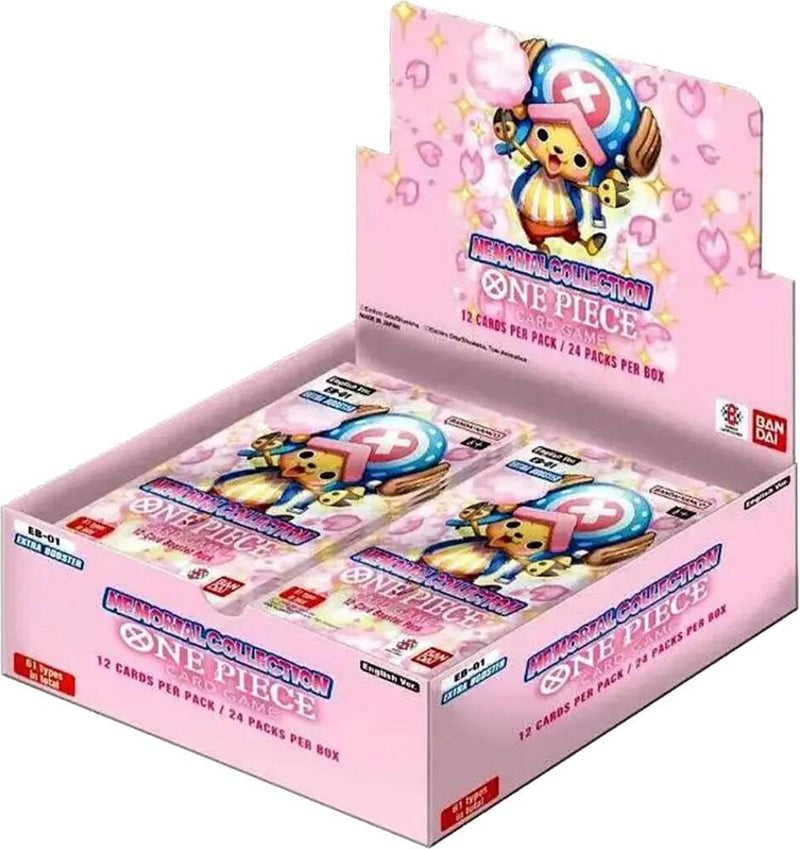 One Piece TCG : Memorial Collection - Booster Display - Extra Booster(EB-01)