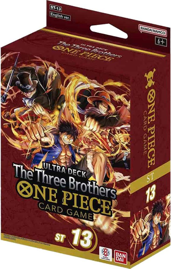 One Piece TCG Ultra Deck: The Three Brothers (ST-13)