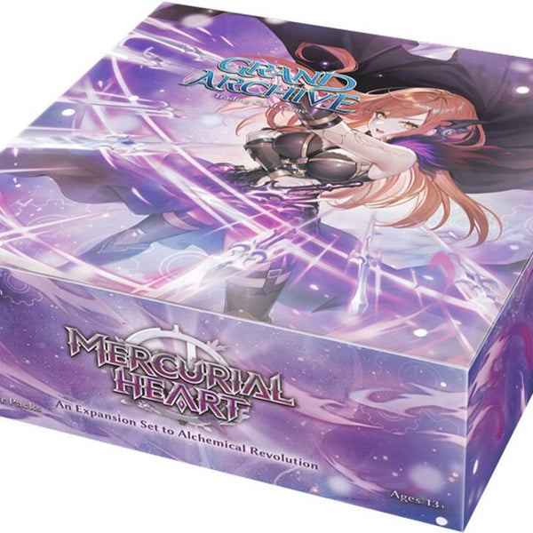 Grand Archive TCG Mercurial Heart 1st Edition Booster Box (MRC) Grand Archive TCG Mercurial Heart 1st Edition Booster Box (MRC)