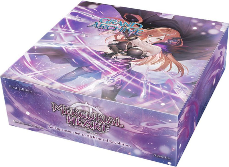Grand Archive TCG Mercurial Heart 1st Edition Booster Box (MRC) Grand Archive TCG Mercurial Heart 1st Edition Booster Box (MRC)