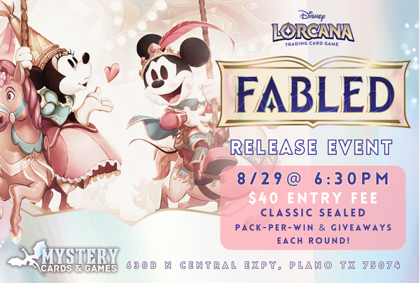 Lorcana Set 9 Release Event: Fabled