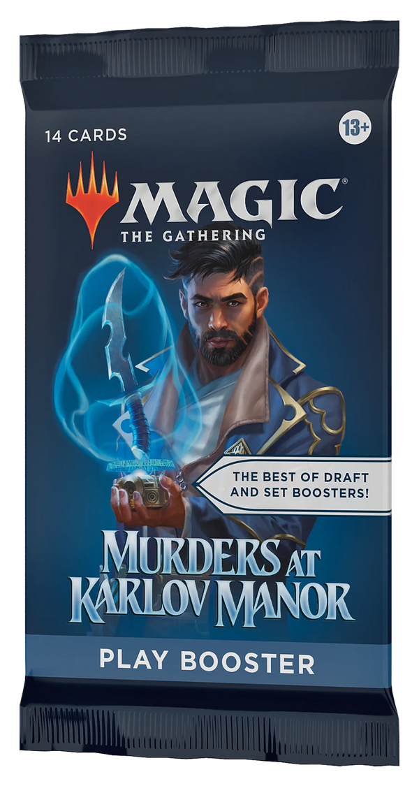 mtg murders at karlov manor booster box Murders at Karlov Manor Play Booster Pack (MKM)