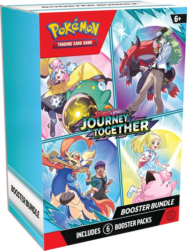 Pokemon Scarlet and Violet 9 Journey Together Booster Bundle