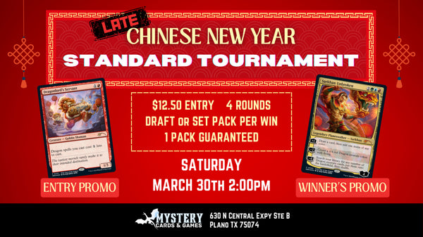 Chinese New Year Standard Tournament Entry