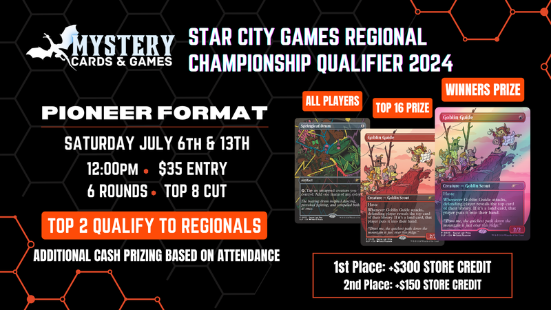 Star City Games Season 3 Pioneer RCQ [2 Slot] 2024 Entry