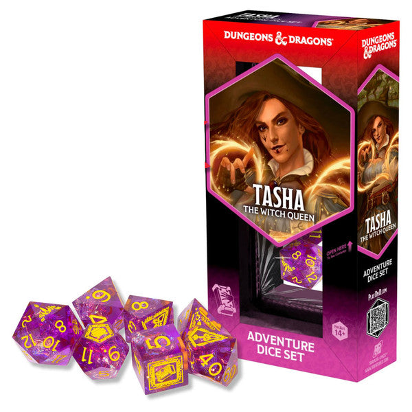 Sirius Dice: Sharp-Edged Adventure Dice Set (Tasha the Witch Queen)
