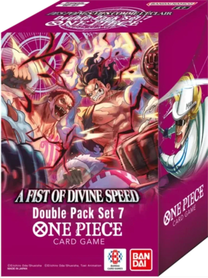 One Piece Double Pack Set Volume 7 - A Fist of Divine Speed (OP11)