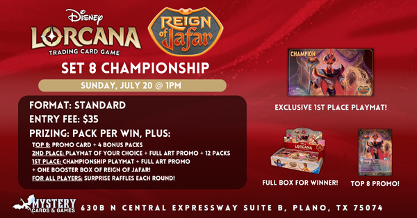Disney Lorcana Set 8: Reign of Jafar Store Championship