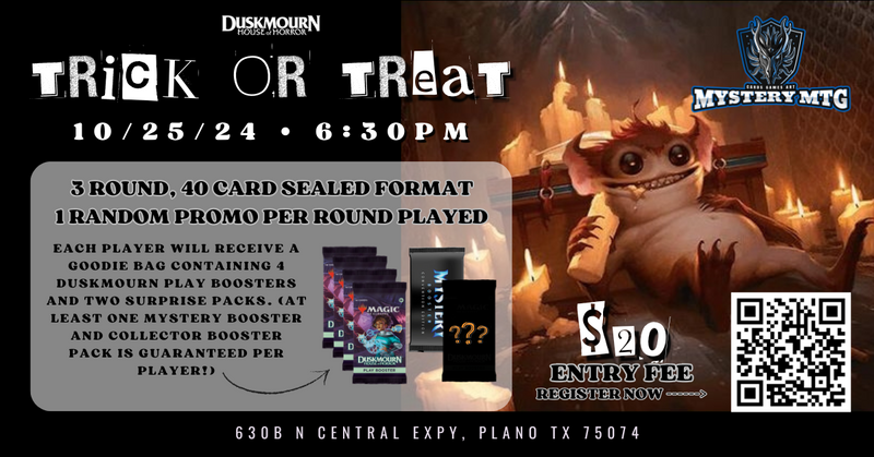 Duskmourn Trick or Treat 2024 Entry