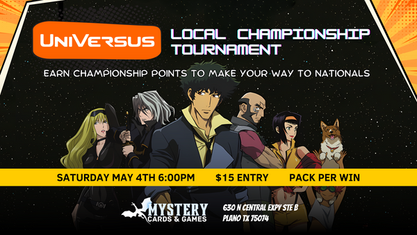 Universus Local Championship Tournament Entry