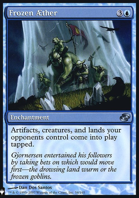 Frozen Aether