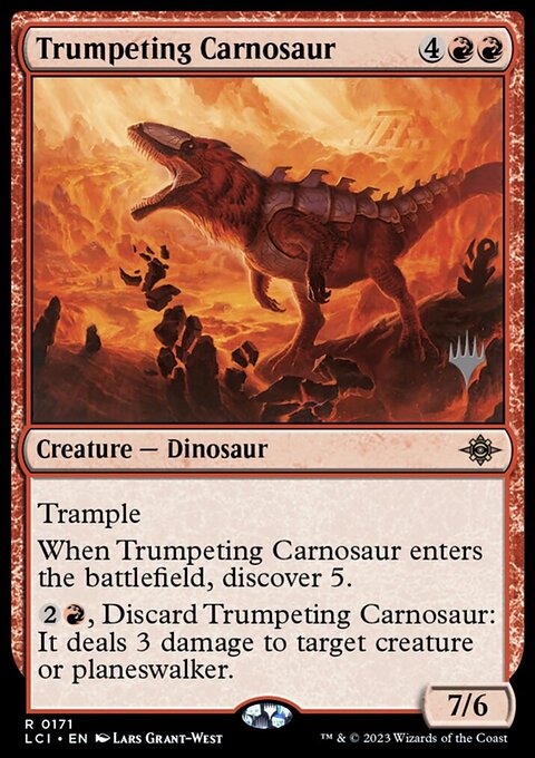 Trumpeting Carnosaur