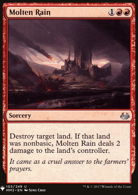 Molten Rain