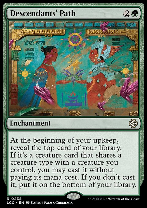 Descendants' Path