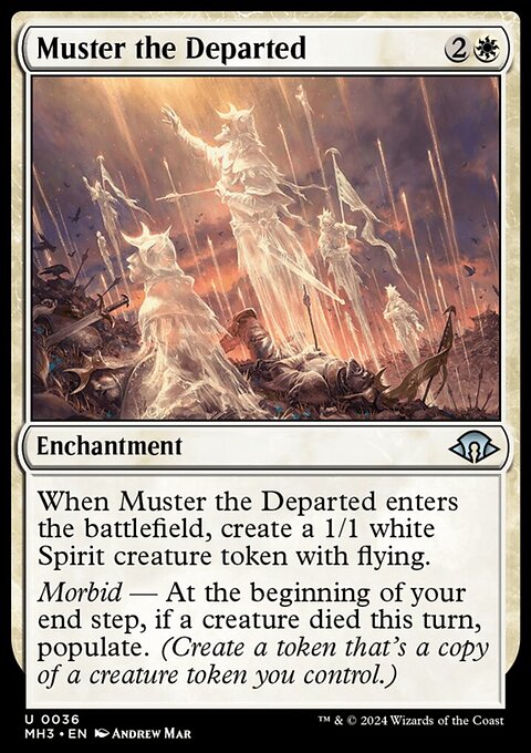 Muster the Departed