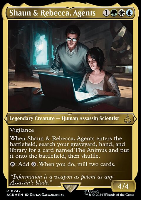 Shaun & Rebecca, Agents