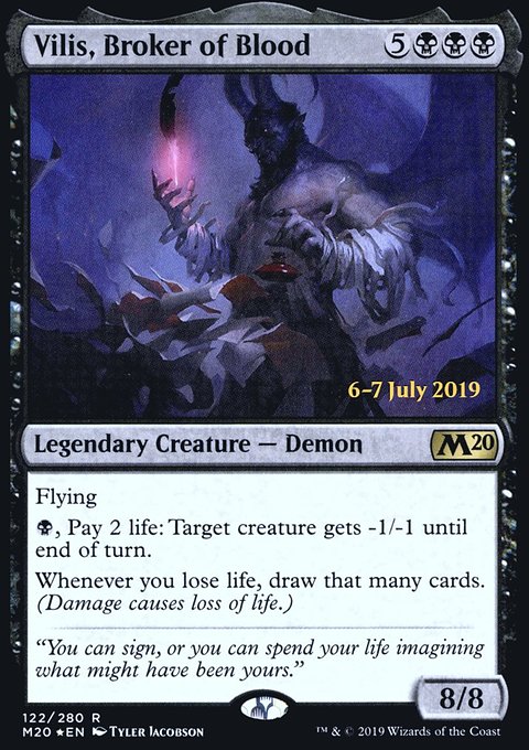 Vilis, Broker of Blood