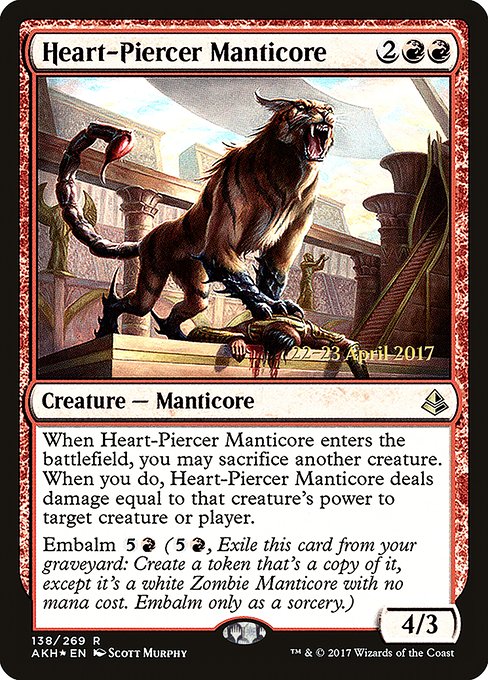 Heart-Piercer Manticore