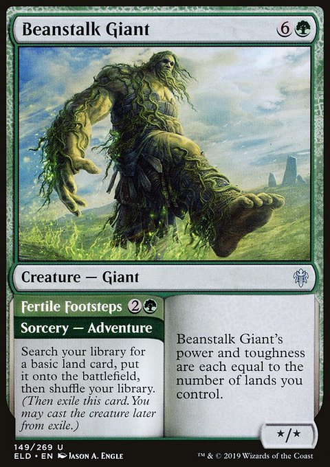 Beanstalk Giant // Fertile Footsteps