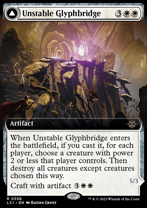 Unstable Glyphbridge // Sandswirl Wanderglyph