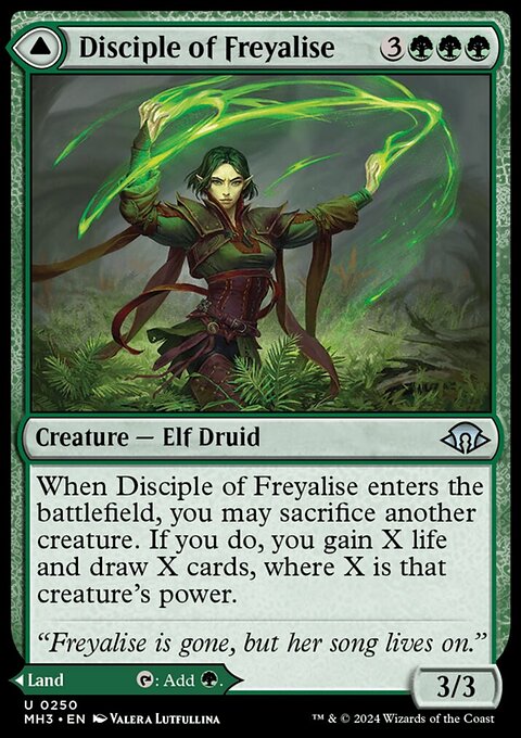 Disciple of Freyalise // Garden of Freyalise