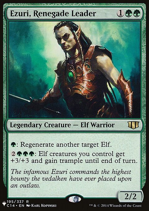 Ezuri, Renegade Leader