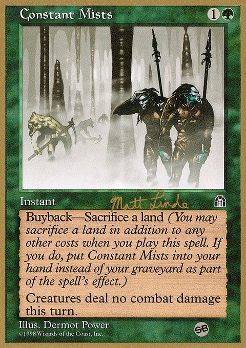Constant Mists