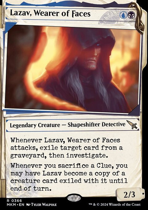 Lazav, Wearer of Faces