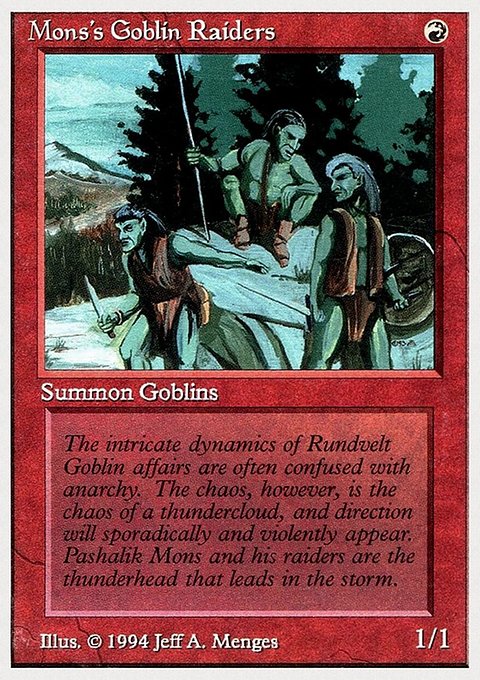 Mons's Goblin Raiders