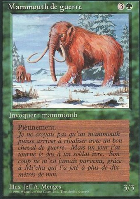 War Mammoth